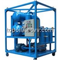 Transformer oil purification machine with vacuum pumping system