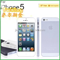 Transparent Matter Shell Cover Case for Apple iphone 5