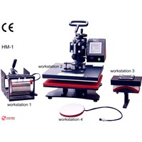 Universal Printer - Print All Substrates (Video) - Digital - 4 in 1 Textile Heat Press Machine - QA