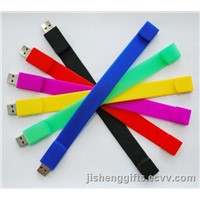 Wrist Band USB Flash Drive/Silicon Bracelet USB Stick