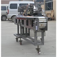 automatic meat insertion machine/ meat skewer machine