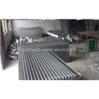 Black Wire Welded Mesh Panel