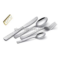 Brazil Cutlery with Gold Plated