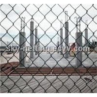 Galvanized Chain Link Fence/Diamond Link Netting/Pvc Coated Chain Link Fence
