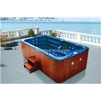 high quality acrylic outdoor massage spa swimming spa swim spa hot tub