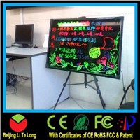 led writing board CE ROHS FCC fluorescent board message board menu board