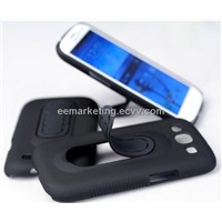 Mobile Phone Stand Case TPU Steel Bracket Case Stand Car Mobile Phone Holder for 9300,7100,9200