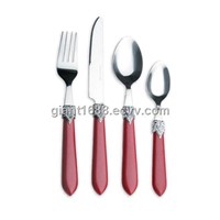 Plastic Handle Cutlery/Flatware