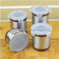 stainless steel canister