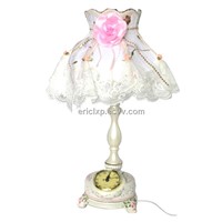 table lamp with clock(TD-1001)