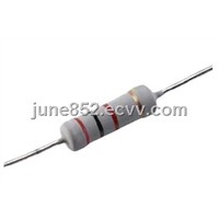 through hole metal oxide fixed resistor values