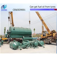 used tire recycling plant