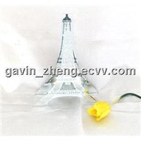 swarovski Eiffel tower candle holder