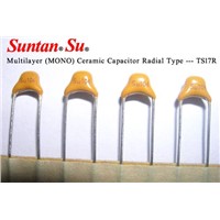 Suntan Su Multilayer (MONO) Ceramic Capacitor Radial Type --- TS17R
