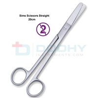 SINGLE Use Sims Scissors = DODHY Instruments