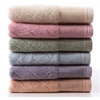 Solid Color Dyed Towels , Bamboo Towel, Cotton towel, hotel towel