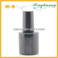 10ml black gel polish glass bottle
