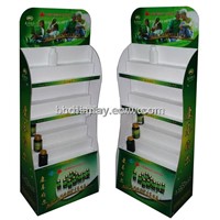 Health Care Products Cardboard Display Stand