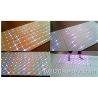 LED RGB portable twinkle sparkling color changing dance floor