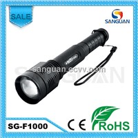 1000 Lumens Adjustable Focused LED Flashlight SG-F1000
