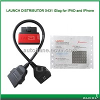 100%Original Launch X431 Auto Diag Scanner for iPad and iPhone Without iPad Case