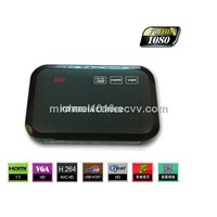 1080P Media player HDMI VGA,YpbPR.Support sd card and usb port