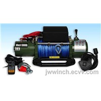 13000lbs synthetic rope winches