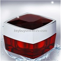 15ML 30ML 50ML Diamond Shape Top Square Cosmetic Jar For Cream