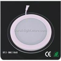 15 Round LED Glass Panel Lamp