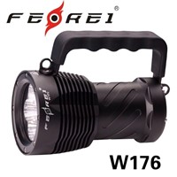 2013 NEW LED underwater Dive and Search flashlight and torch W176