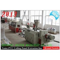 240-300MM Width PVC Ceiling Panel Production Line