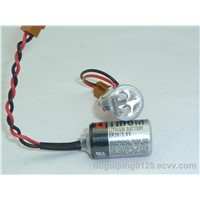 3.6V Lithium Battery ER3V with brown plug(TOSHIBA)