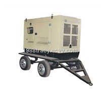 40kw Movable Slient/Soundproof Trailer Cummins Diesel Generator