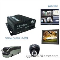 4channel H. 264 Car DVR / 3G /GPS / WiFi