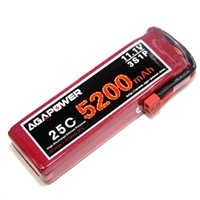 5200mah 25C 3S Lipo Battery Pack for Helicopter/Airplane