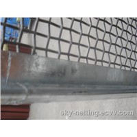 65Mn 70Mn Slurry Vibrating Screen Mesh Mine Sieving Mesh with Hook and Flate Plate