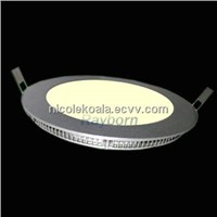 8W  Round Aluminium Decorative Flat Panel Led Lights With 3528 Epistar Chip for Walls And Ceiling