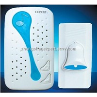 AC plug-in wireless doorbell with flash blue light