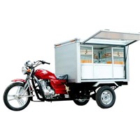 Bajaj Auto Rickshaw mobile catering shop 3 wheelers motor tricycle BA150ZH-M