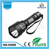 Best Seller SG-C8Q5 Outdoor Strong Power Multi Rechargeable LED Flashlights