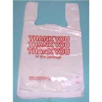 Biodegradable Plastic T-Shirt Bag with High Quality and competitive price