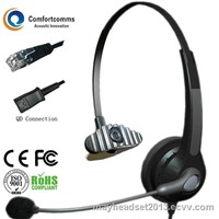 Call center RJ9 telephone headset HSM-900NPQDRJ