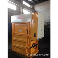 Cardboard Baler With Cross Cylinder