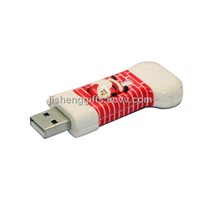 Christmas OEM USB Sticks/ Christmas Gifts Sock USB Memory Device