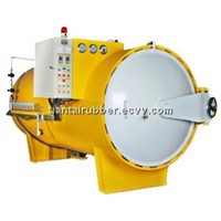 Cold tyre retreading machine curing chamber