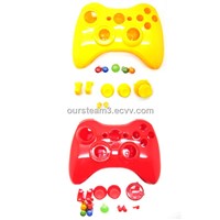 Custom Glossy Yellow Shell For Xbox360 Game Controller