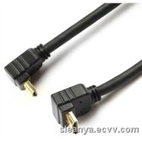 Elbow Mini HDMI Cable, HDMI C-Type Cable
