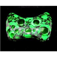 Green Skull Hydro Dipping Shell For XBOX 360 Game Controller