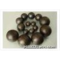 Grinding Chrome Steel Balls with Oil Quench