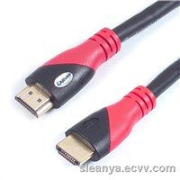HDMI/HDMI + Double Color (Red&Black) PVC Molding